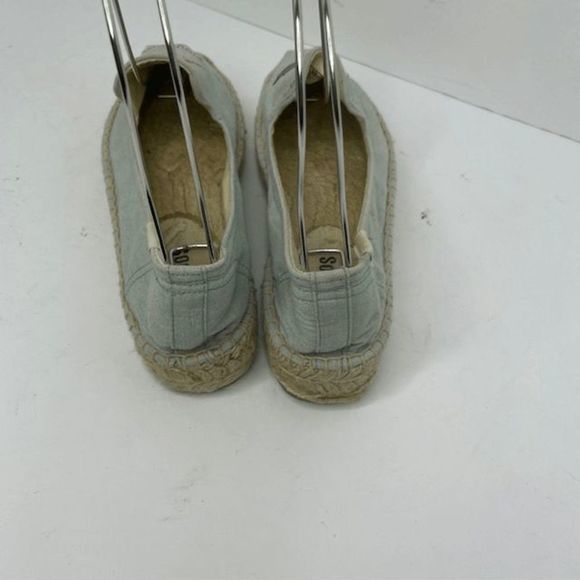 Soludos Blue Beach Espadrilles Flats - Picture 2 of 5
